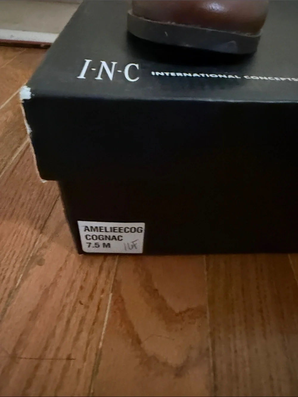 INC International Concepts Chestnut Brown Over-the-Knee Riding Boots